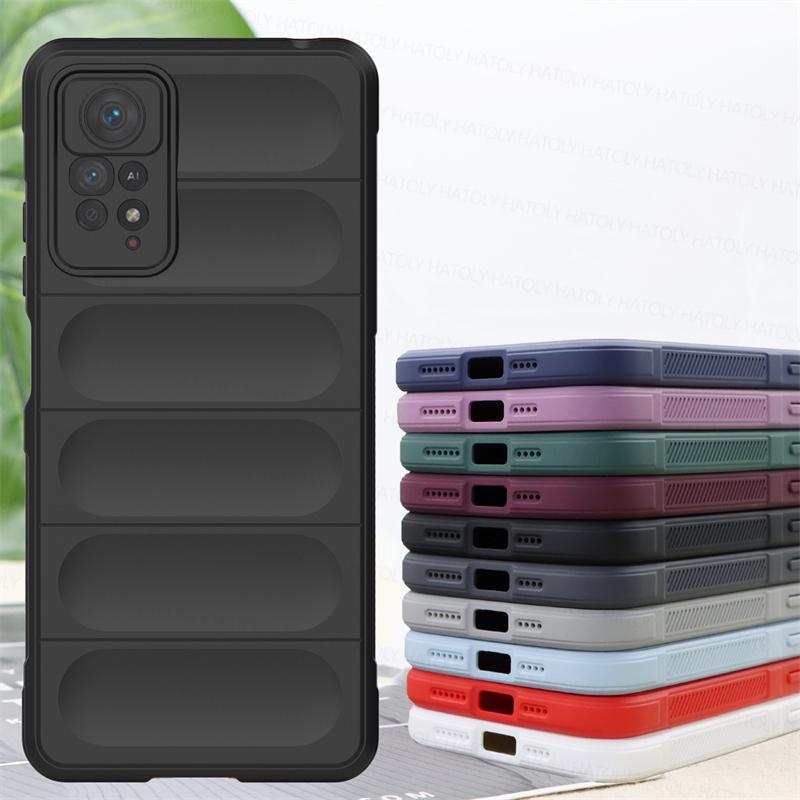For Xiaomi Redmi Note 11 Pro 5G Case Skin-Friendy Shockproof Silicone TPU Phone Back Cover For Xiaomi Redmi Note 11S 11 Pro 5G