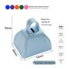 Three-Inch & Four-Inch Hand-Cranked Cowbells - 13 Colors, Perfect for Parties and Handicrafts
