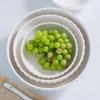 Youxia Pure White Shell-Edge Ceramic Serving Bowl