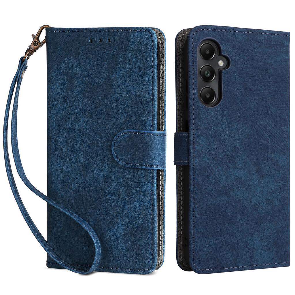 For Samsung Galaxy A05s 4G/M14 4G Case Wallet RFID Blocking Phone Leather Cover with Strap