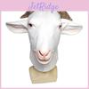 Animal Goat Latex Mask With Whimsical Design For Costume Parties And Holiday Events