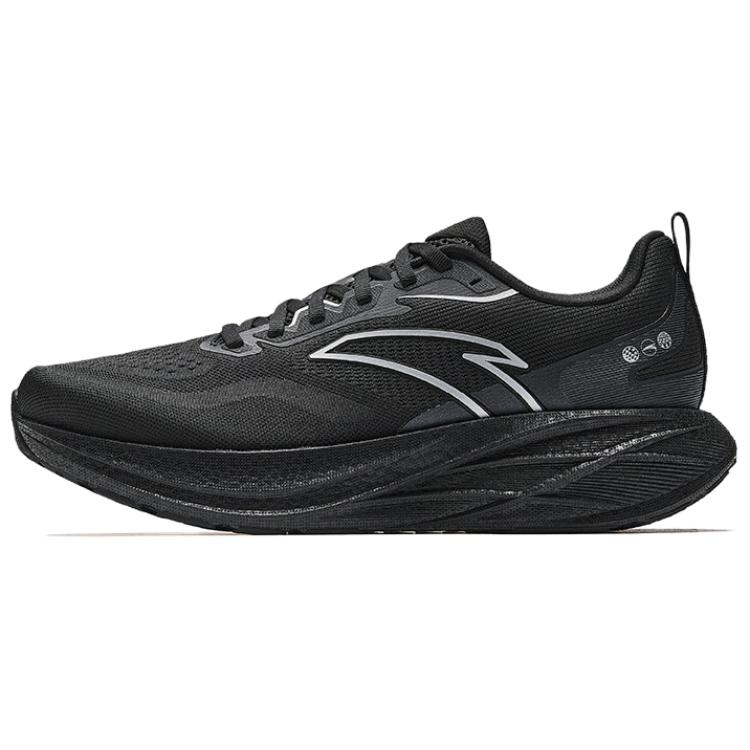 Anta Mach 5 Men Racing Running Shoes White Black Orange 112525558-5 40
