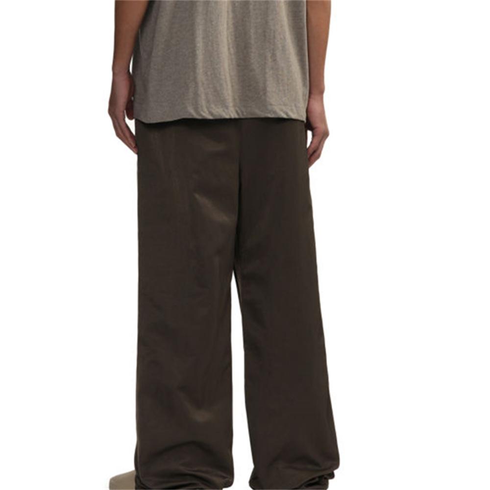 Fear Of God Essentials Letter Logo Minimalist Versatile Comfortable Solid Color Basic Drawstring Casual Pants Men bottoms ESSPTHO805NMO