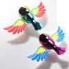 Cute Simulated Flying Bird Moving Wind-Swinging Wings Car Ornament with Adhesive Backing - Realistic Flying Bird Decoration