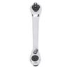 130mm Mini Double Headed Ratchet Wrench Chrome Vanadium Steel 1 4 Inch Drive 72 Tooth Reversible Ratchet Wrench for
