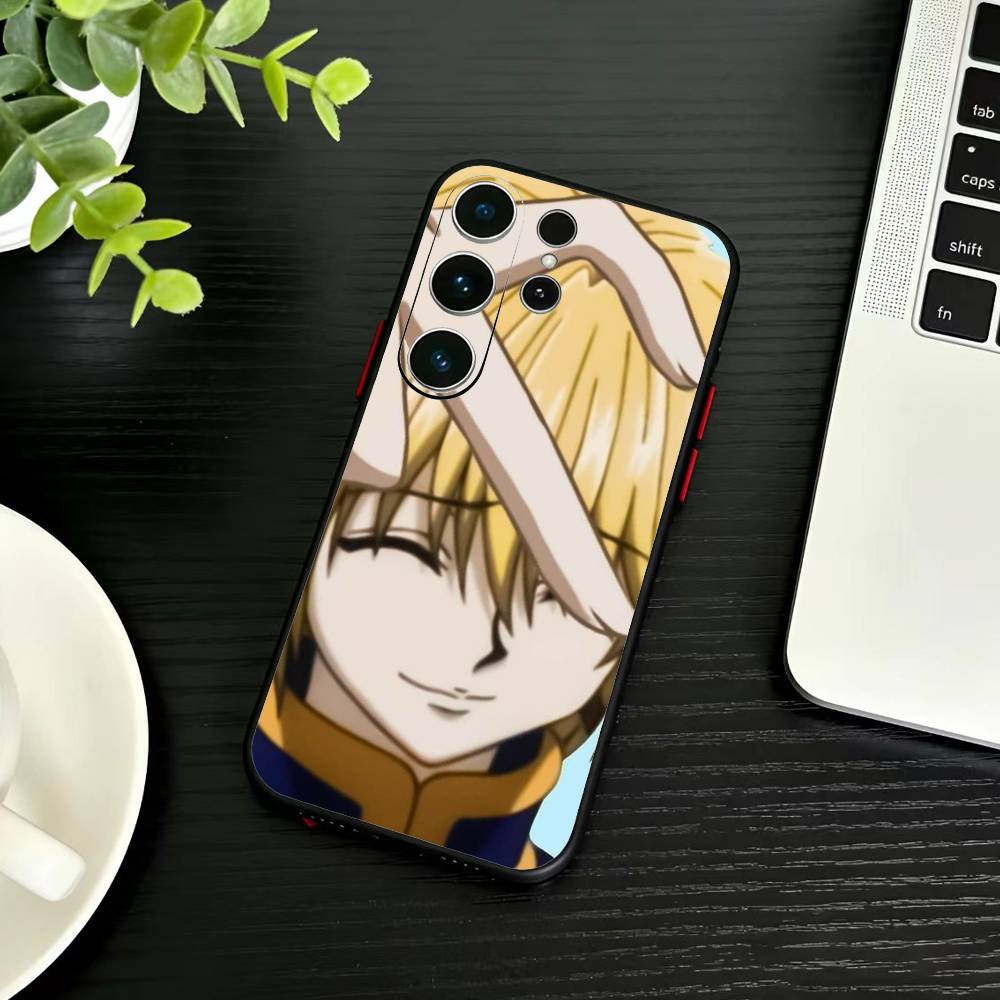 S-Killua Zoldyck H-Hunter X Hunter Phone Case For Samsung S26,S25,S24,S23,S22,S21,S20,Plus,Fe,Lite,Others Black Cover