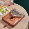 Kalimba Steel Keys+Wood Bridge+Musical Instrument Parts Steel Tuning Hammer Kit Musical Enjoyable Instrument Supplies