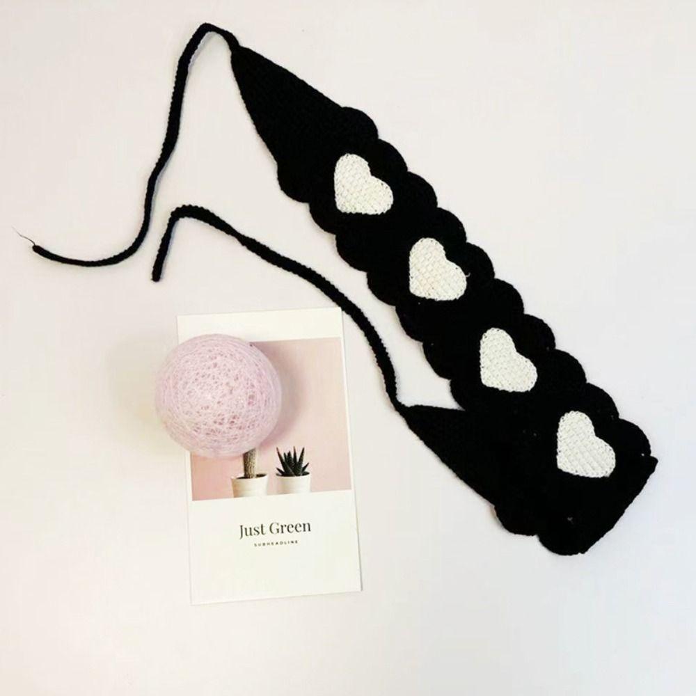 Hollow Turban Retro Headscarf Fashion Crochet Hair Band