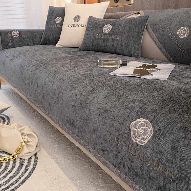 

Four Seasons Universal Sofa Cushion High-End Light Luxury Modern Sofa Cover Cloth Towel Sofa Cushion Backrest Cover New 70*70cm