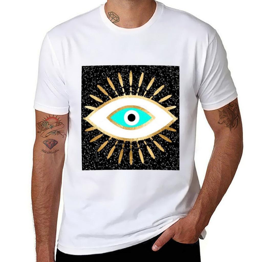 Evil Eye Artwork Tshirt Lightweight Cooling Short Sleeve Tee