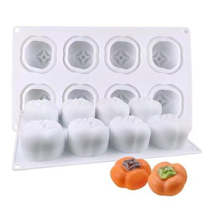 3D Sugarcraft Mould Kitchen Baking Tool Persimmon Cake Decoration DIY Tools Gift