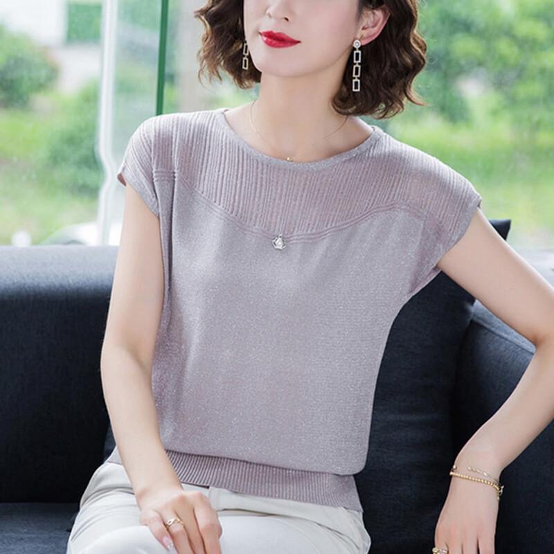 

Elderly Women s Breathable Short Sleeve T-Shirt 105