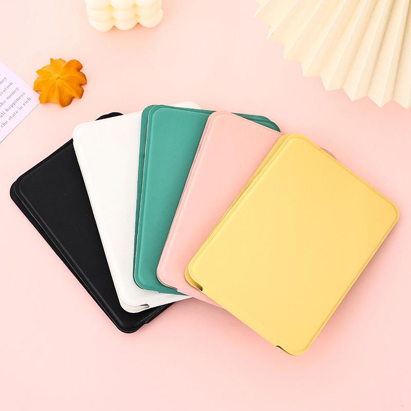 Folding Makeup Mirror Portable Pocket Makeup Mirror Single-side Creative