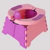 New children's outdoor travel foldable portable car small toilet