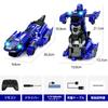 Tecnock RC Car for Kids, Transforming Dinosaur, 360° Rotating, Transforming Toy Car, Gift for Boys (Blue)