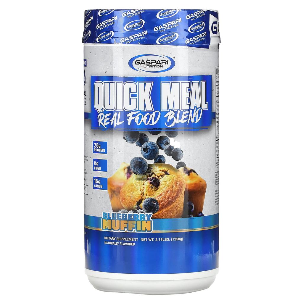 Quick Meal, Real Food Blend, Blueberry Muffin, 1,250G(2.75Lb)