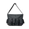 Minimalist Tactical Messenger Bag for Men Women – Water-Resistant Shoulder Bag with Multiple Pockets