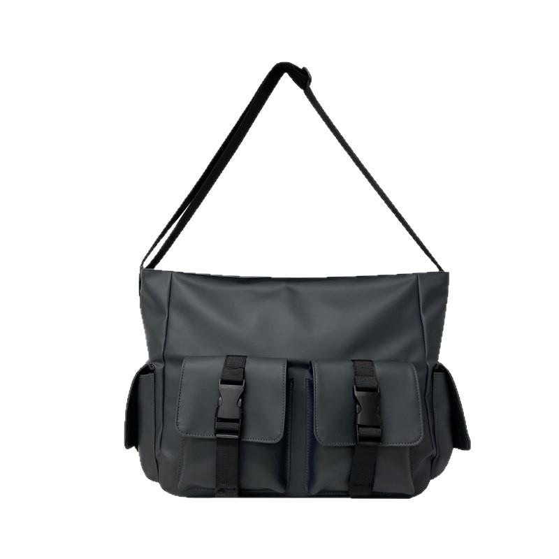 Minimalist Tactical Messenger Bag for Men Women – Water-Resistant Shoulder Bag with Multiple Pockets
