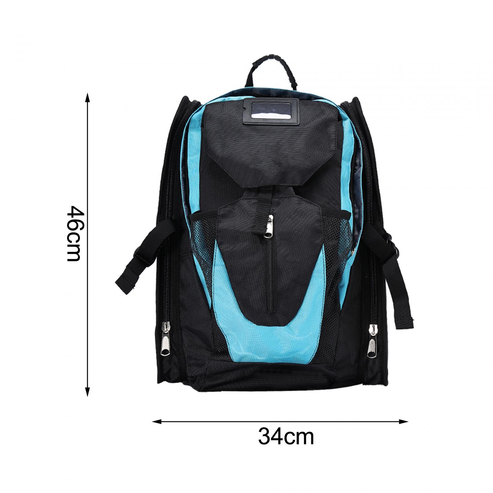 Roller Skate Backpack Skate Accessories Organizer Ice Skate Carrying Bag,Ice Skate Bags Adjustable Shoulder strap