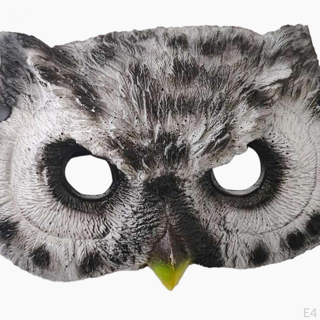 3D Owl Masks Animal Mask Cosplay Clothes Decor Props Fancy Dress Eyemask Half Face for Men