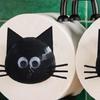 Funny Paper Holder Free Standing Toilet Roll Holder 3D Printed Black Cat Tissue Paper Holder