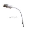 1 PC 2 Styles Charger Sync Data Transfer Cables for Car AUX Audio Plug Adapters