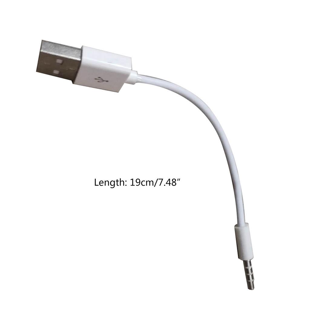 1 PC 2 Styles Charger Sync Data Transfer Cables for Car AUX Audio Plug Adapters