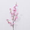 Cherry Blossom 4-Fork Silk Floral Branch for Wedding Arch Decor