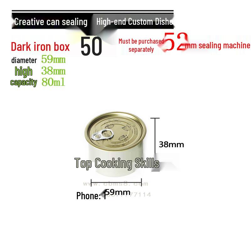 

MO-Chef 100% Spanish Manual Round Can & Dish Sealer for Creative Caviar Storage