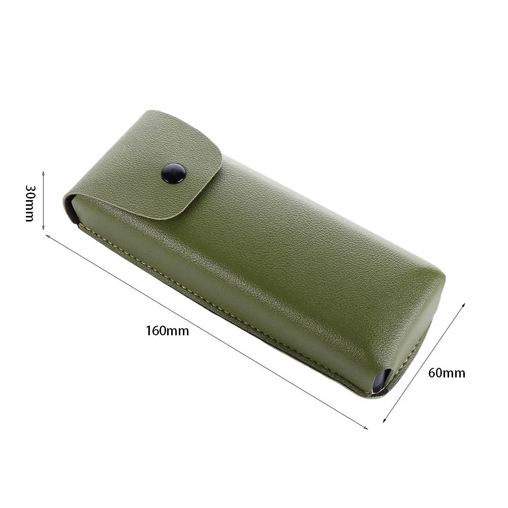 Glasses Case PU Leather Sunglasses Case Eyeglass Box Waistpack Glasses Box Spectacle Case