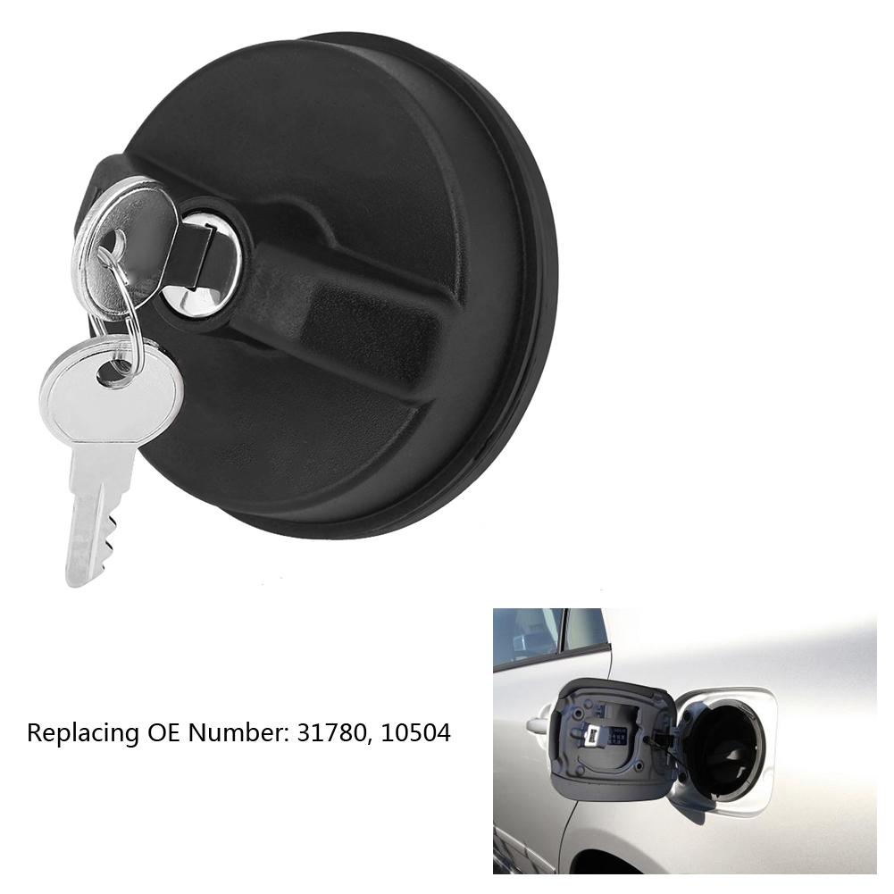 Car Fuel Filler Cap with 2 Locking Keys for Toyota 31780 10504