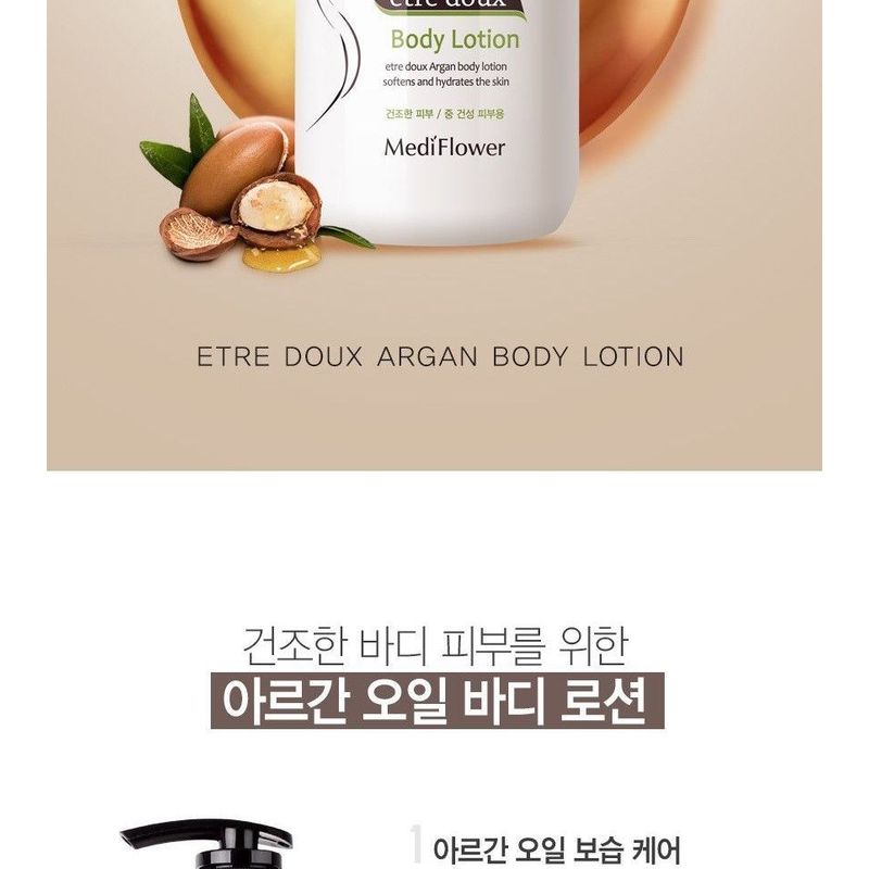 MediFlower - Etre Doux Argan Body Lotion