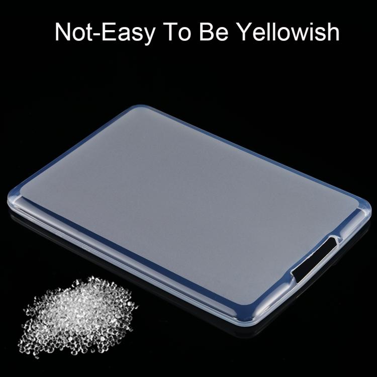 For Amazon Kindle Paperwhite 3 0.75mm Dropproof Transparent TPU Case
