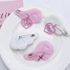 Sweet Style Hair Accessory with Angel Wing Shape Trendy Fashion Hair Clip Charm Adorable and Delicate Hair Accessories