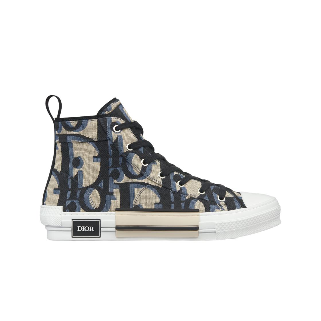 

Dior B23 High-top Sneaker Beige Black Maxi EU 44