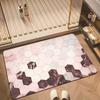 Diatom Mud Floor Mat Bathroom Water-absorbing Quick-drying Floor Mat Entrance Wear-resistant and Easy-to-take-care Door Mat