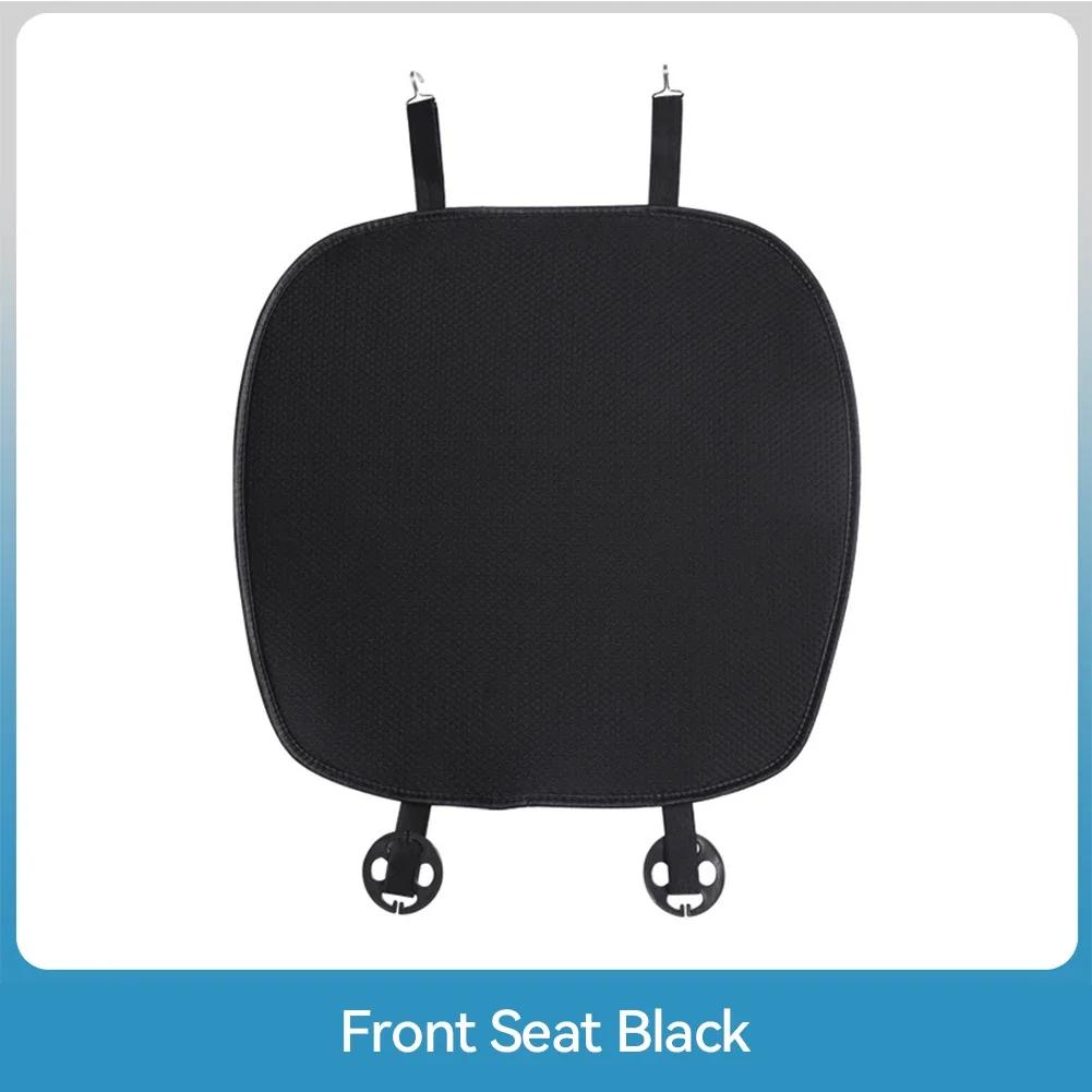 

Коврики Ice Silk для Tesla Model 3 Highland 2024 Подушка для сиденья автомобиля Дышащая всесезонная накладка на заднее сиденье Защитные чехлы Аксессуары