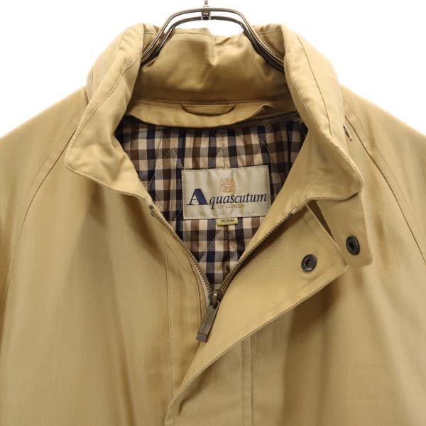 Aquascutum made in Japan 2WAY Stainless collar coat M With padded liner Men's Used