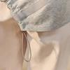 MAXZA Unbalanced String Color Block Sweatshirt Zf04qt007na