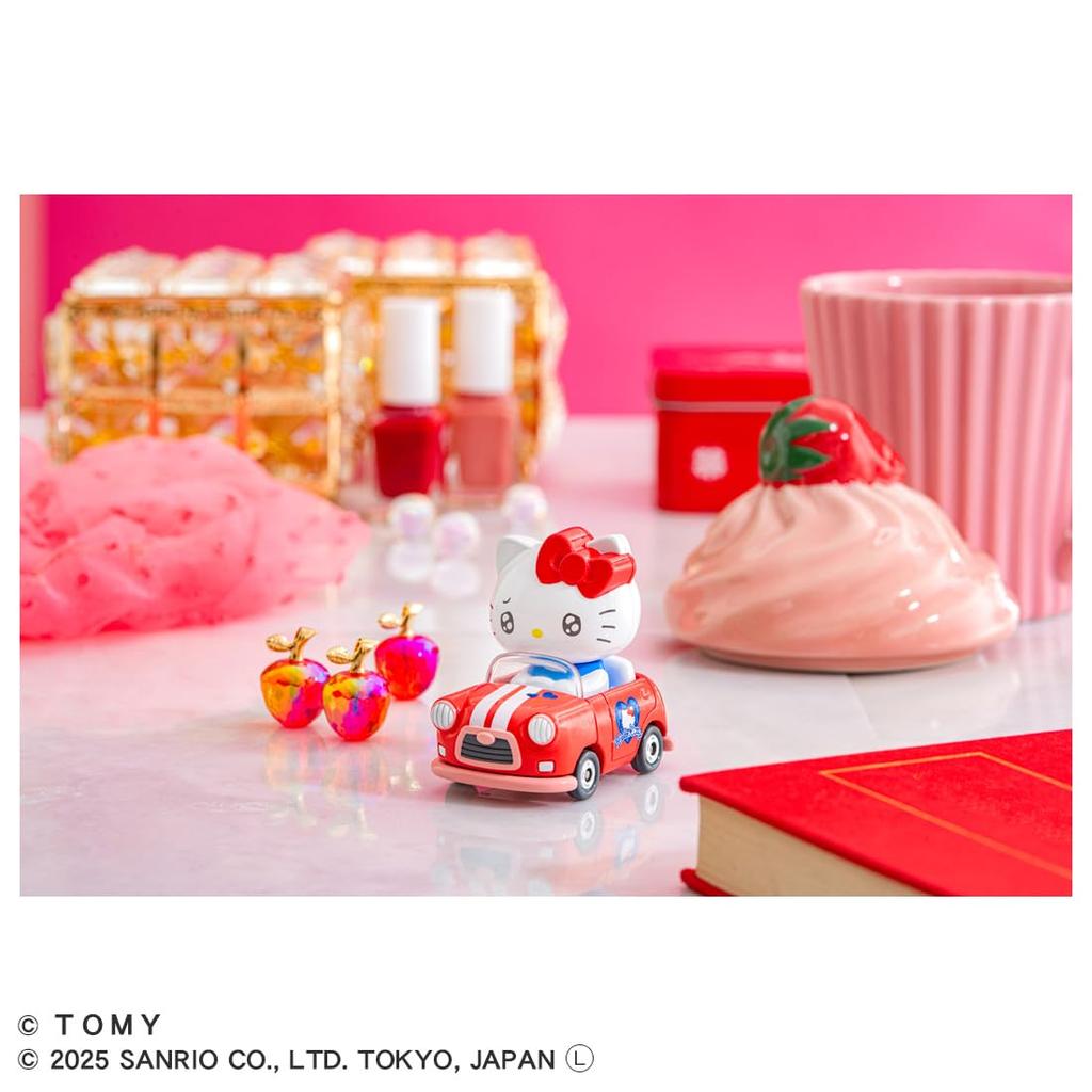 TAKARA TOMY Tomica Dream Tomica TOMICA TUNES SANRIO CHARACTERS Miniature Car Toy for Ages 3 and Up Vol.1 (Single Item)