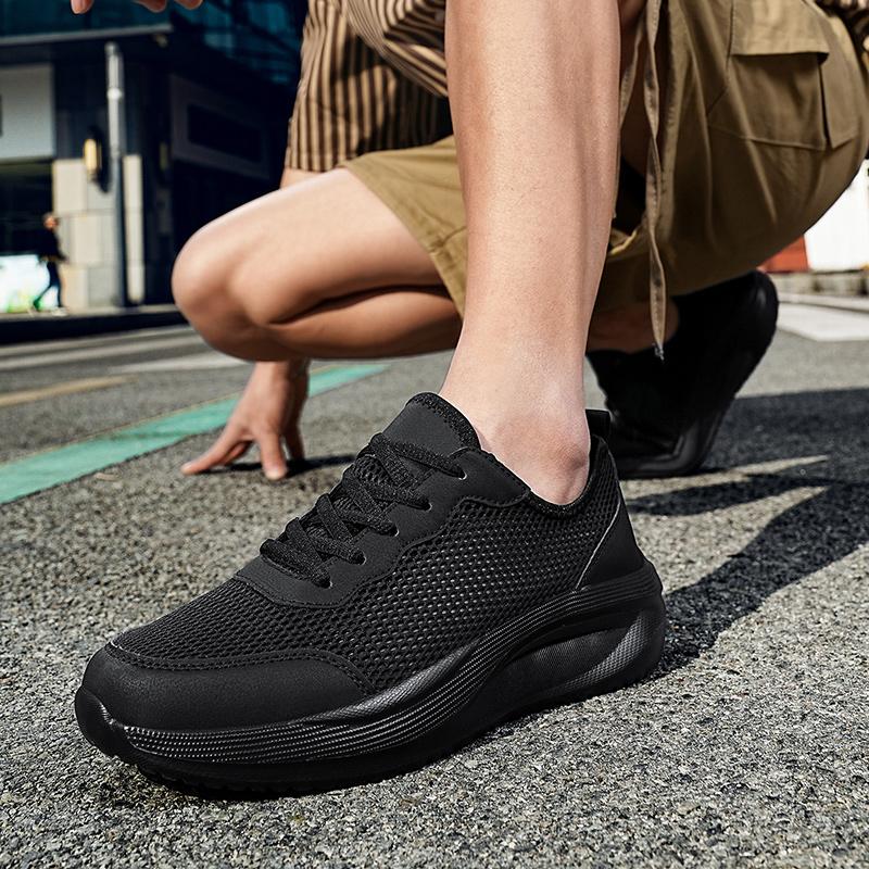 Men's Running Shoes Summer New Outdoor Breathable, Anti Slip, Wear Resistant Soft Bottom Casual Sports Shoes Casual Versatile