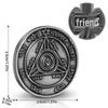 King Solomon Jupiter Amulet Coin - 14 Model Commemorative Alloy Collection for Ritual & Meditation
