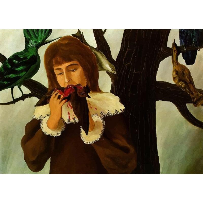 Surrealist Paintings Poster Rene Magritte Painting Canvas Prints Wall Decor Surrealist Wall Art Contemporary Art Wall Decoration