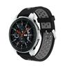 22mm Two-tone Soft Silicone Hollow Watchband Strap for Samsung Galaxy Watch 46mm