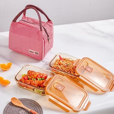 EKCO Amber Borosilicate Glass Food Container Set
