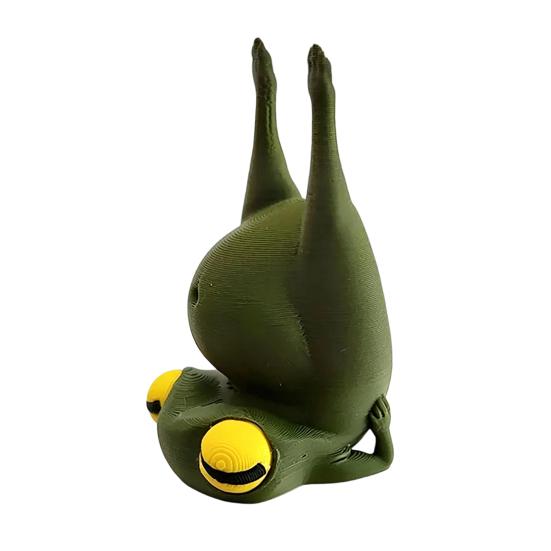 

Фигурка Лягушки для Йоги, 3D-печать, Лягушка Дзен для Медитации, Коллекционная Скульптура для Сада, Патио, Двора, Газона, Декор для Дома, Рабочего Стола, Полки F