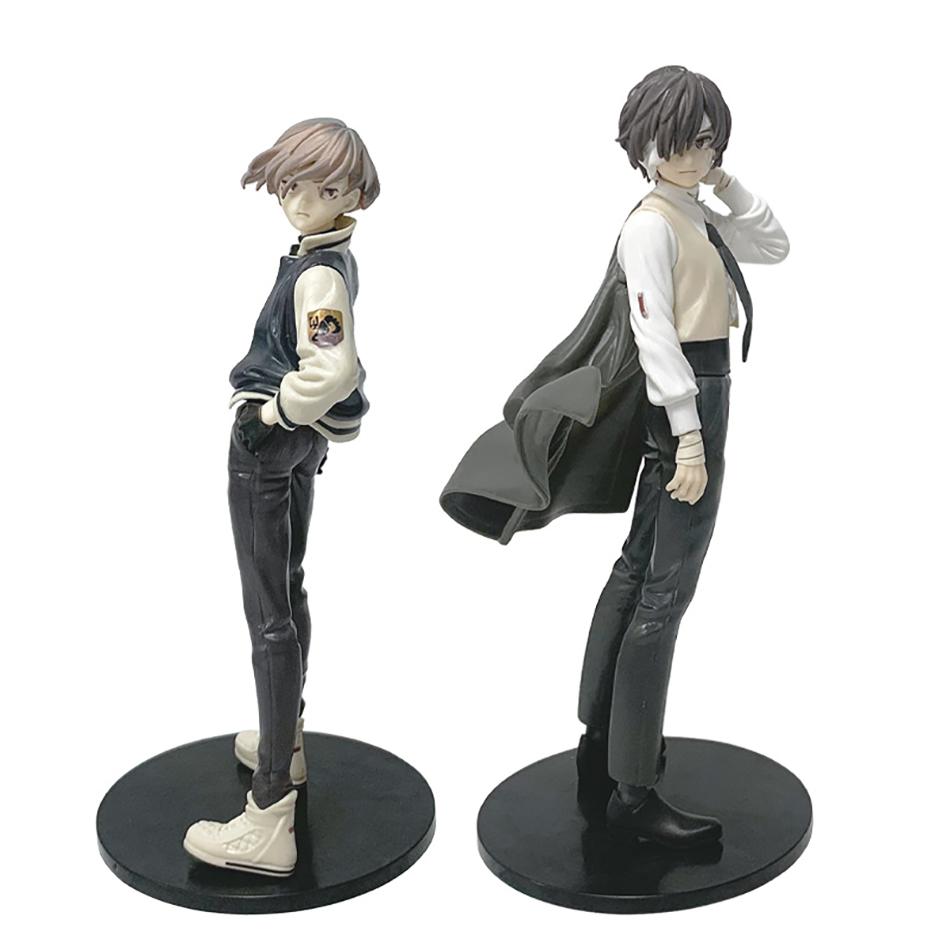 Japanese Anime Dazai Osamu Figurine Bungo Stray Dogs Action Figures PVC Action Model Figure Statue Collection Toys Ornamen Gifts Premium Quality