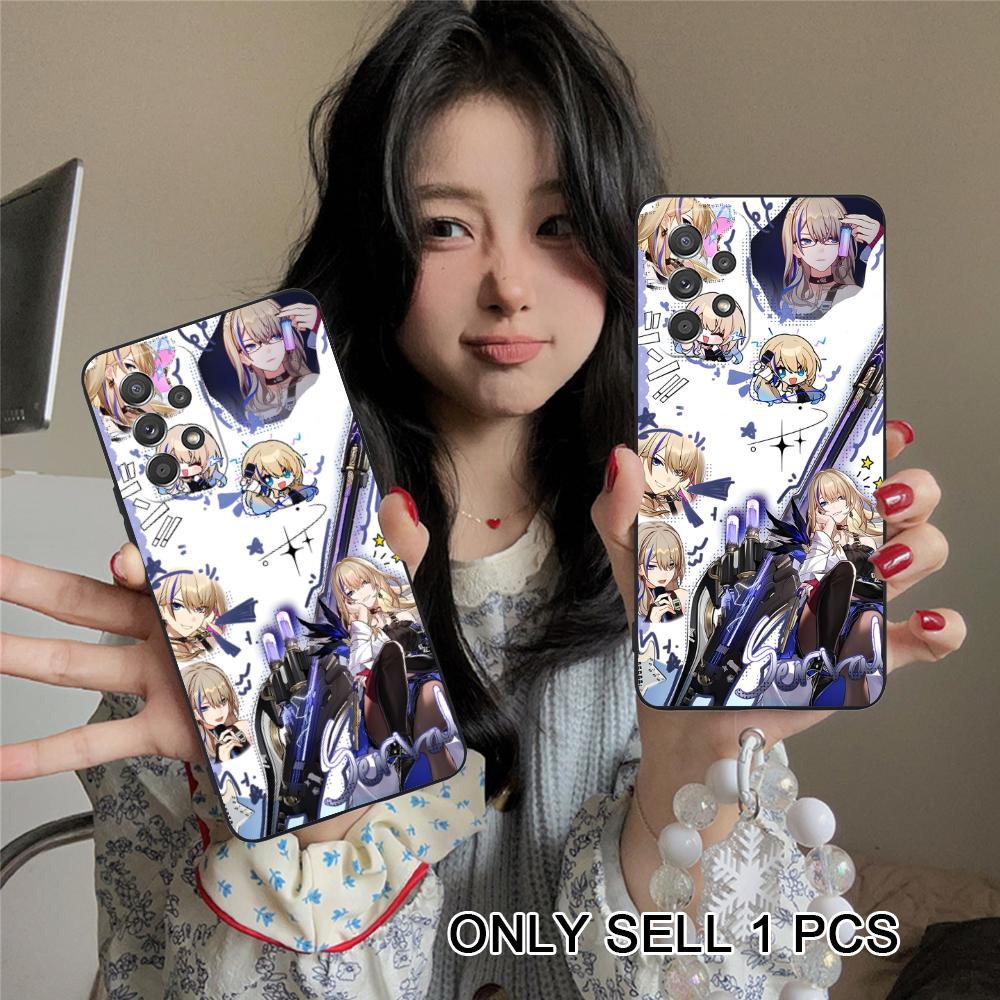 HSR Serval Matte TPU Mobile Phone Case for Samsung Galaxy A56 55 54 53 52 51 36 35 34 23 16 15 5G Colorful Cover