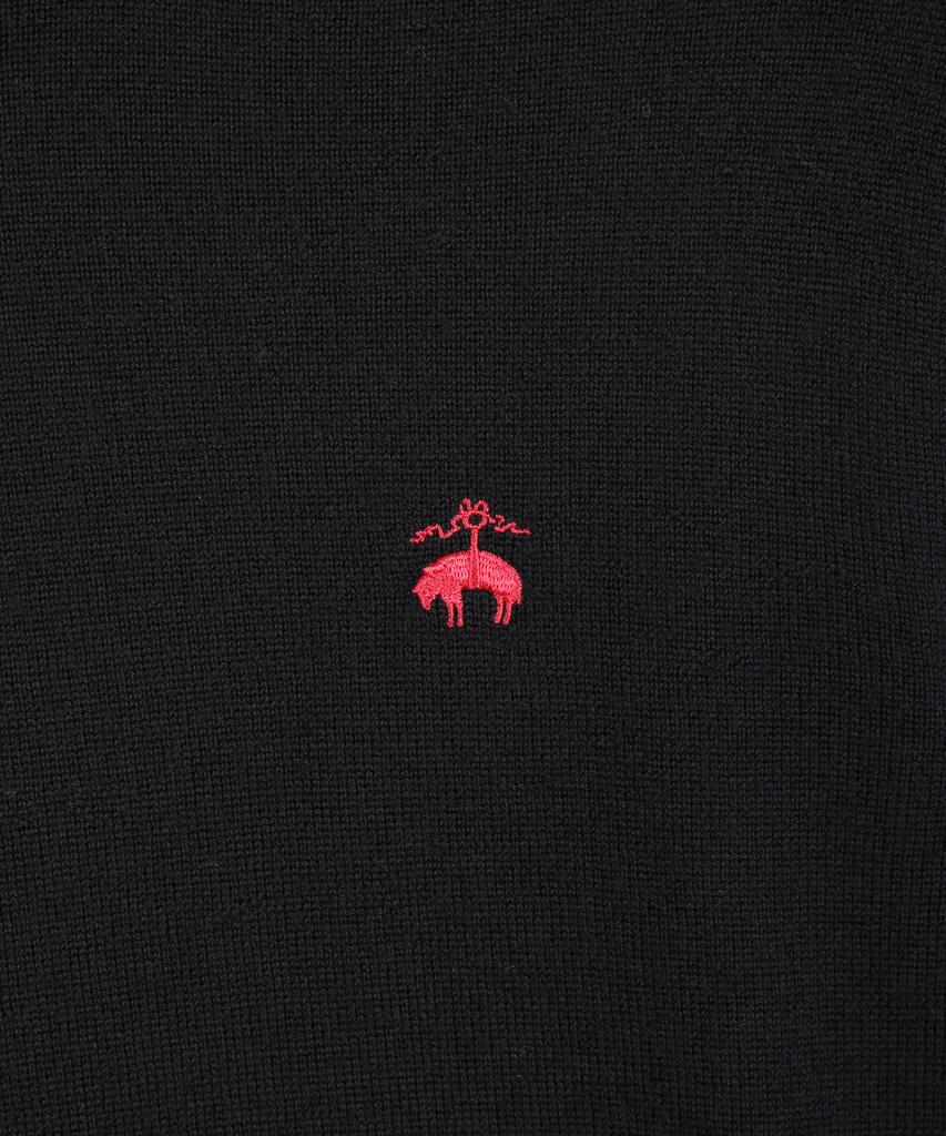 BROOKS BROTHERS [Women'S] Wool Solid Turtleneck (Black) (Bbwuwbg405)