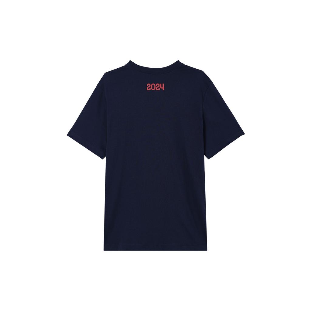 Nike Paris Saint-Germain Comfortable Casual Retro Football Short Sleeve T-Shirt Men Tops Deep-Navy HF0848-410